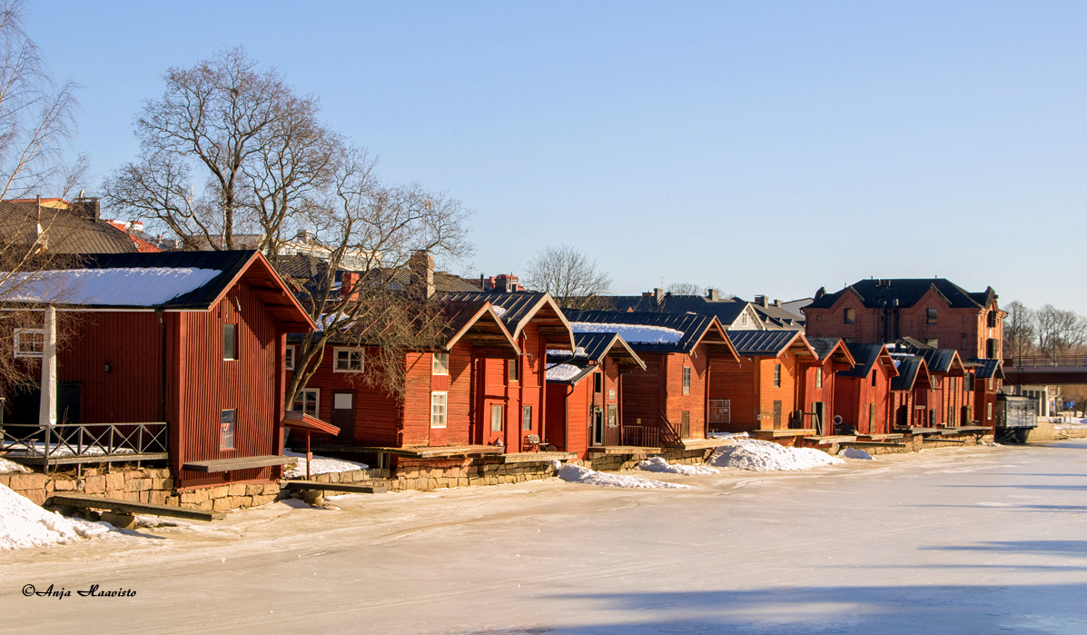 Porvoo granaries.
