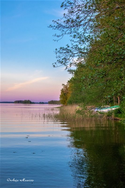 Sunset in Toijala.