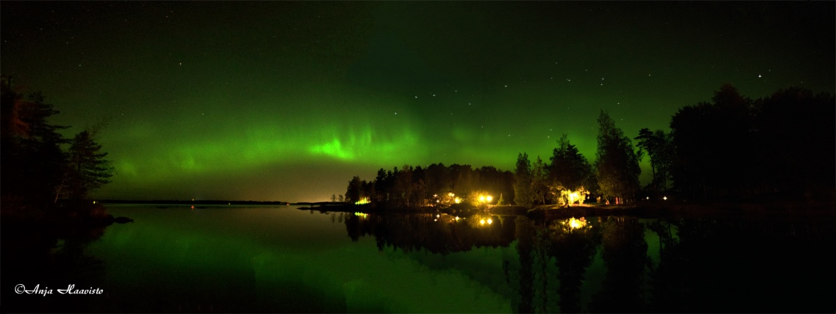 Northern Lights Night in Finland.