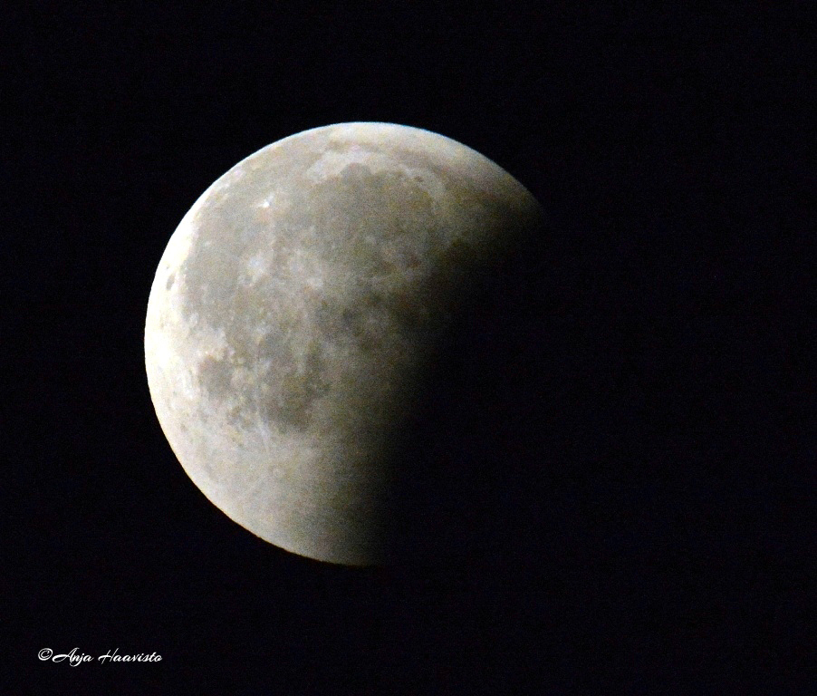 Lunar eclipse.