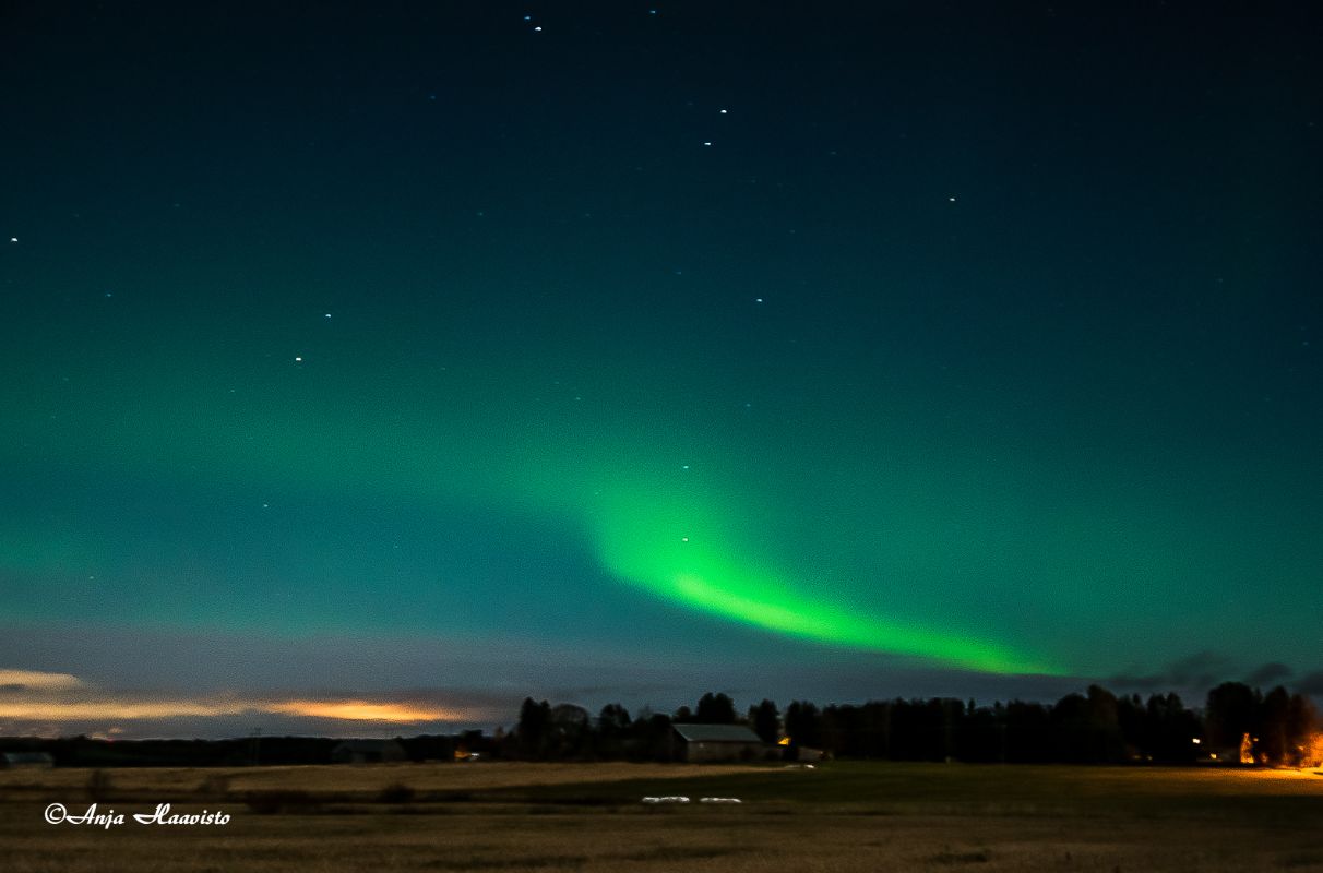 Autumn northern lights