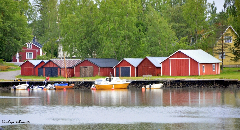 Mässkär island in Finland.