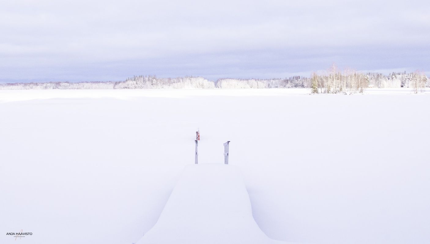 Winter beach